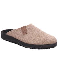 Rohde - Soltau-H Pantoffel Hausschuh, Schlappen, Clog Mit Seitlichem Label - Lyst