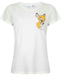 Disney - Print- Bambi Classic kurzarm T- Shirt Gr. XS bis XL, 100% Baumwolle - Lyst