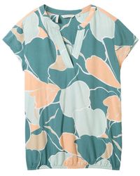 Tom Tailor - Blusenshirt blouse printed - Lyst