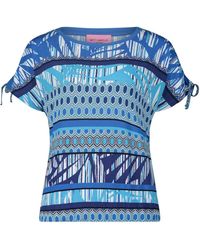 Betty Barclay - T- Shirt Kurz 1/2 Arm, Blue/White - Lyst