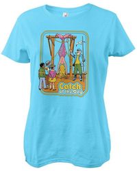 Steven Rhodes - T-Shirt Catch Of The Day Girly Tee - Lyst