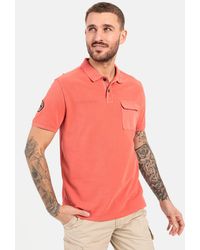 Camel Active - Poloshirt aus zertifiziertem Organic Cotton Shirts_Poloshirt - Lyst