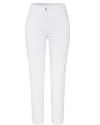 Toni - 7/8-Jeans geschlitzt, mit Stretch - Lyst