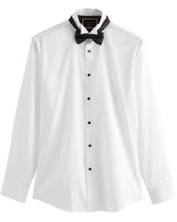 Next - Langarmhemd Slim Fit Langarhemd mit Fliege im Set (2-tlg) - Lyst