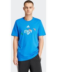 adidas Originals - T-Shirt ITALY TEE - Lyst