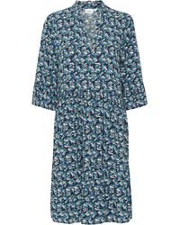 Saint Tropez - Sommerkleid EdaSZ Dress mit Volant und 3/4 Ärmel - Lyst