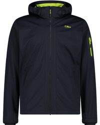 CMP - Trekkingjacke MAN JACKET ZIP HOOD ANTRACITE-ACIDO - Lyst
