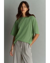 Next - Kastiges Relaxed Fit Oversized-T-Shirt, Baumwolle (1-tlg) - Lyst