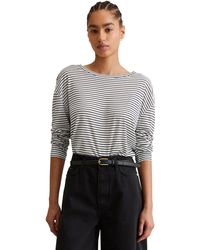 Marc O' Polo - Langarmshirt aus weichem Viskose-Jersey - Lyst