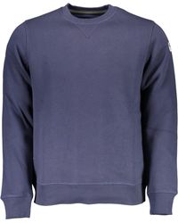 North Sails - Langarm-Sweatshirt Blau – Rundhals, Mit - Lyst