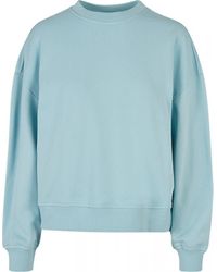Build Your Brand - Ladies Oversized Crewneck Sweatshirt XS bis 5XL - Lyst