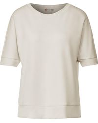 Street One - T- LTD QR silk look shirt - Lyst