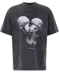 Han Kjobenhavn - T-Shirt Aliens Kissing (1-tlg) - Lyst