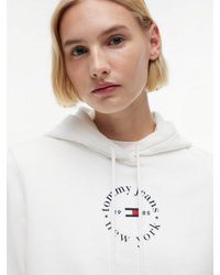 Tommy Hilfiger - Kapuzensweatshirt Tjw Reg Ess Logo 2 Hoodie Ext Baumwolle, Regular Fit - Lyst