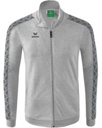 Erima - Sweatjacke Essential Team Tracktop Jacke Baumwolle - Lyst