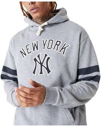 KTZ - Hoodie MLB Neyyan, G XXL, F heat gr/na (1-tlg) Kängurutasche - Lyst