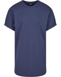 Urban Classics - T-Shirt Long Shaped Turnup Tee - Lyst