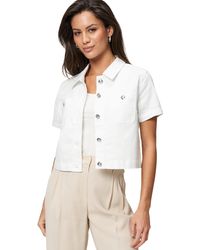 Zero - Jackenblazer Jacke kurzarm mit Knopfleiste - Lyst