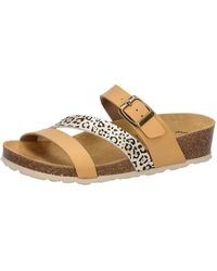 Lico - Pantolette Natural Glitter Hausschuh - Lyst