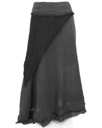 Guru-Shop - Minirock Natürlicher Goa Wickelrock, Hippie Lagenrock,.. alternative Bekleidung - Lyst
