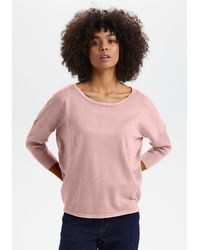 Saint Tropez - Rundhalspullover A2561, MilaSZ R-Neck - Lyst