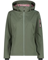 CMP - Trekkingjacke Woman Jacket zip hood salvia - Lyst