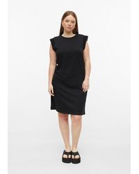 QS - Minikleid Kleid Knielanges Jerseykleid - Lyst
