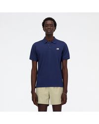 New Balance - Poloshirt Cotton Polo NNY - Lyst