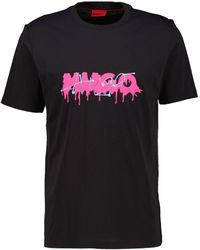 HUGO - T-Shirt DACATION Regular Fit - Lyst
