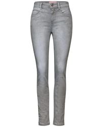 Street One - Bequeme / Da.Jeans / Style QR York,hw,grey - Lyst