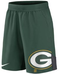 Nike - Shorts Green Bay Packers NFL DriFIT Stretch - Lyst