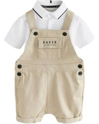 Baker by Ted Baker - Shirt & Hose by Ted Baker Latzhose und Poloshirt, Set (2-tlg) - Lyst