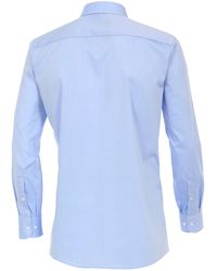 CASA MODA - Langarmshirt Popeline Hemd uni 006530 - Lyst