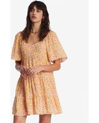 Billabong - Babydollkleid Take A Chance - Lyst