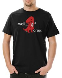 Urban Backwoods - Print- Well Crap -Shirt Tyrannosaurus - Lyst