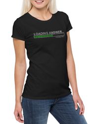 Urban Backwoods - Print-Shirt Loading Answer T-Shirt Fun Binary Code Binär World Informatiker - Lyst