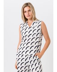 Tuzzi - Shirttop mit modernem Print - Lyst