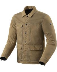 Revit - Motorradjacke Worker 2 Motorrad Textiljacke protektoren reflektierende robust reißverschluss - Lyst