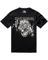BRANDIT - T-Shirt Iron Maiden Eddy Glow - Lyst