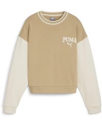 PUMA - Fleecepullover Pullover SQUAD Crew TR 677898 - Lyst