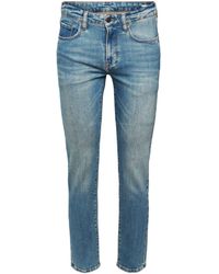 Esprit - Fit- Slim Jeans im Stonewashed Look, aus Organic Cotton - Lyst