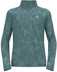 Odlo - Laufjacke Zeroweight Print Jacket - Lyst