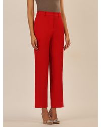 Apart - Stoffhose aus einer leicht strukturierten, elastischen Ware - Lyst