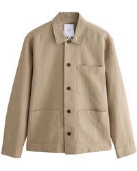 Next - Hemdjacke aus Seersucker 100 % Baumwolle (1-St) - Lyst