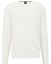 BOSS - Heritage Sweatshirt angenehm weich - Lyst