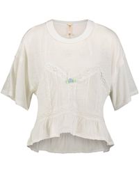 Free People - T-Shirt FALL IN LOVE - Lyst