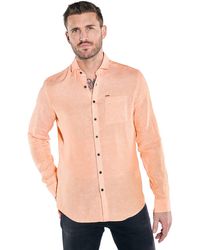 emilio adani - Langarmhemd Langarm-Hemd aus Leinen - Lyst