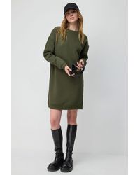 No Matter What - Minikleid Baumwoll-Sweatshirt-Kleid - Lyst