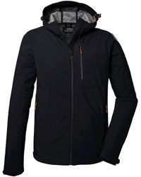 Killtec - Funktionsjacke KOS 259 MN SFTSHLL JCKT SCHWARZ BLAU - Lyst