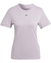 adidas - Kurzarmshirt D4T HIIT SC T,PRLOFI weiss-schwarz-pink - Lyst